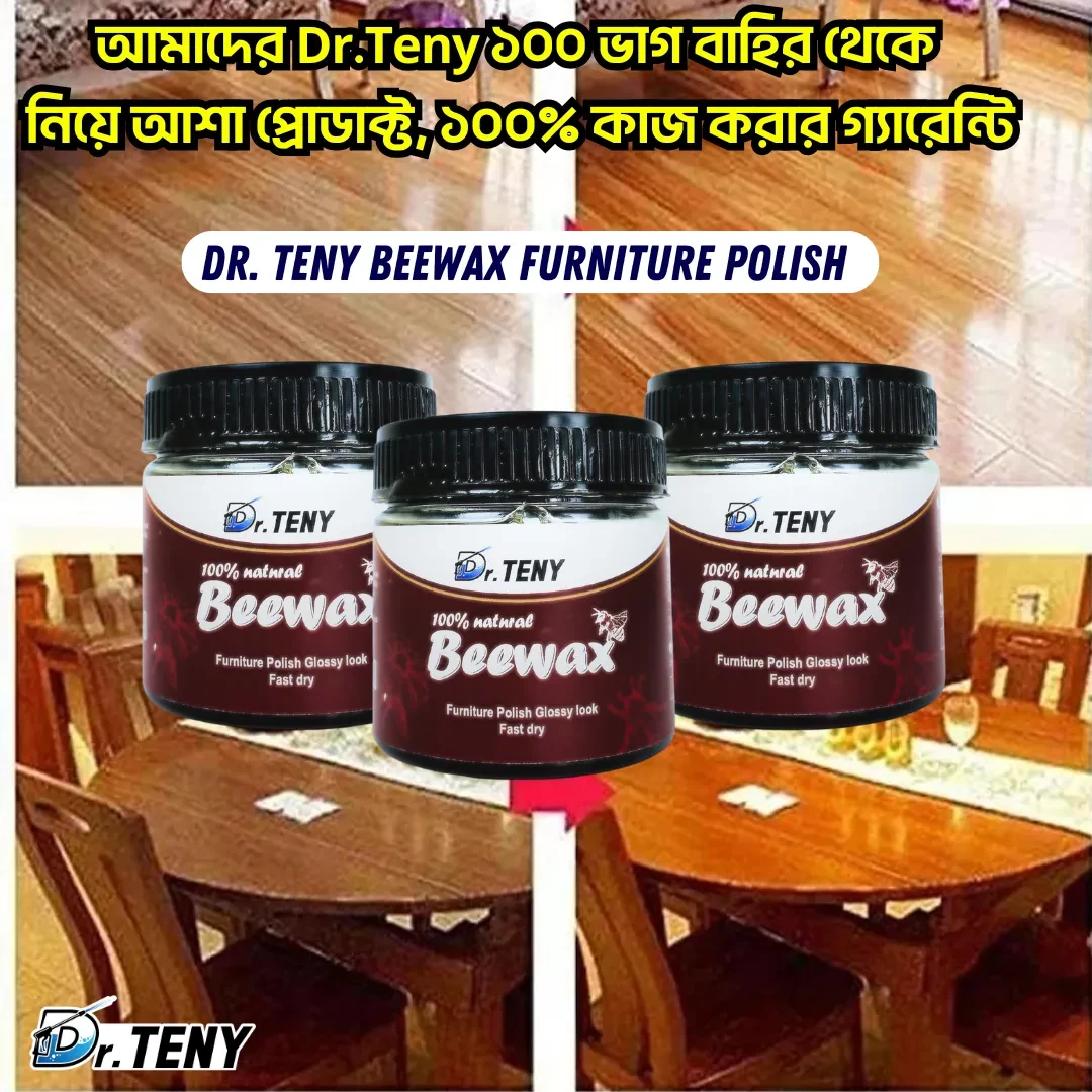 Dr Teny 3 Pcs Combo Furniture Polish Beewax beeswax Wood Furniture Polish