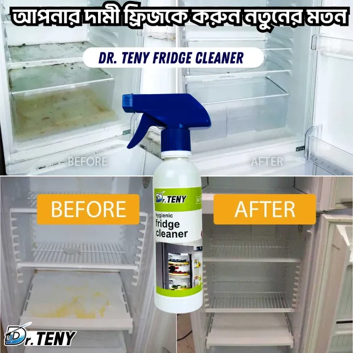 Dr Teny HG Fridge and oven cleaning spray, Interior Refrigerator Cleanser & Odour Neutraliser 200 ml