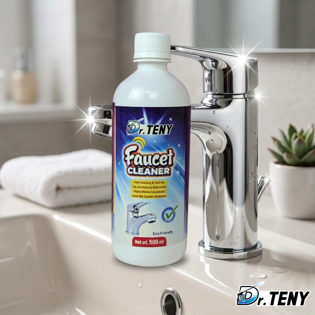 Dr. Teny Faucet Cleaner Spray – Tap, Glass & Rust Stain Remover (500ml)