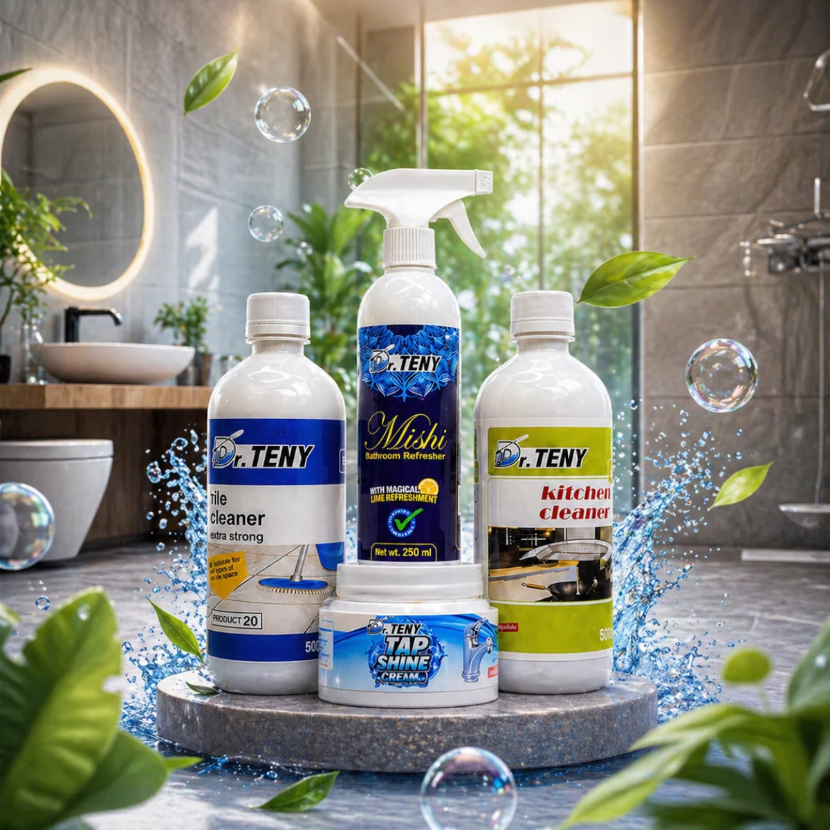 Dr Teny 4 in 1 GOT Package – Complete Home Deep Cleaning Solution